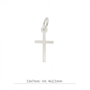 Colgante mini cruz con...
