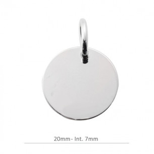 Colgante 20 mm para grabar