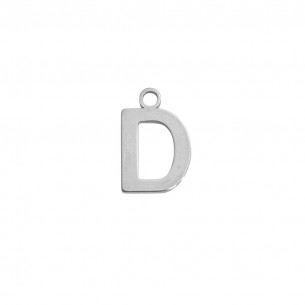 Mini colgante ¨D¨ alto 10mm...