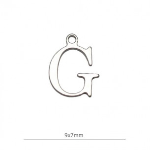 Mini colgante ¨G¨ alto 9mm...
