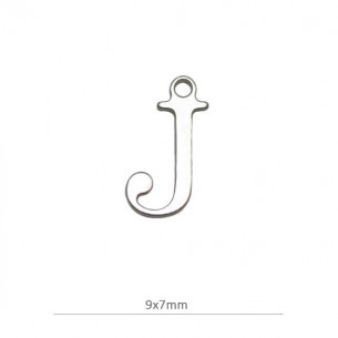 Mini colgante ¨J¨ alto 9mm...