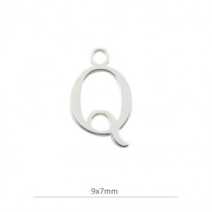 Mini colgante ¨Q¨ alto 9mm...