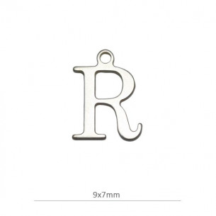 Mini colgante ¨R¨ alto 9mm...