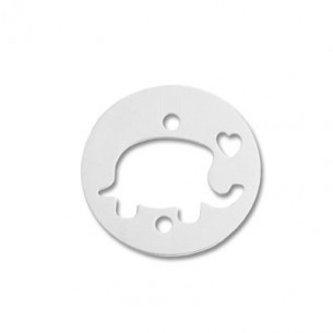 Entrepieza elefante 15mm en...