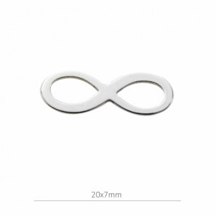 Entrepieza infinito 20 mm...