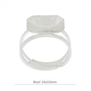 Anillo bisel rectangulo...