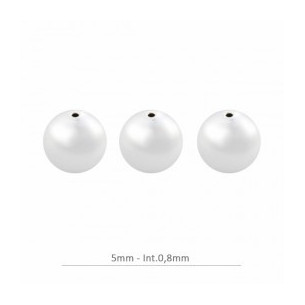 Bola pasadas 5mm-int. 0,8mm...