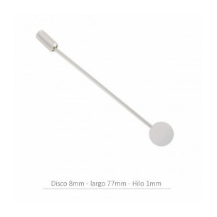 Broche avec disque 77mm-fil...