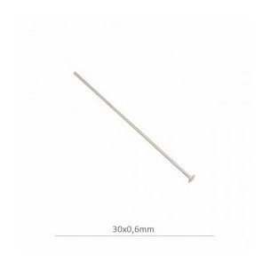 Sterling Silver flat head...