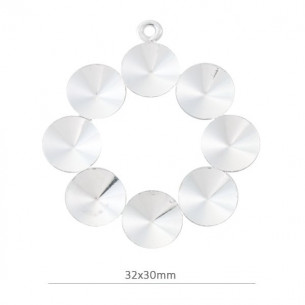 Bisel colgante 8 conos de 8mm