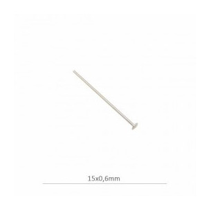Sterling Silver flat head...