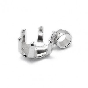 Sterling silver oval...