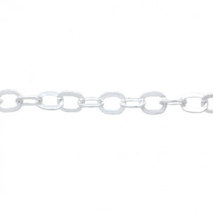 Sterling silver curb chain...