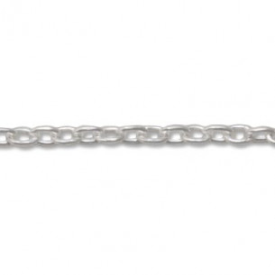 Cadena forzada oval 2x1mm...