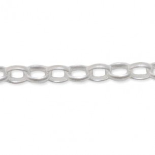 Cadena rolo oval 2,6x1,8mm...