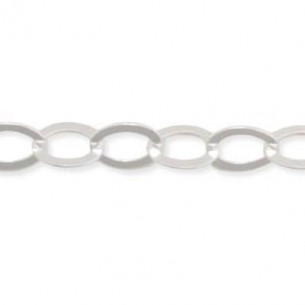 Cadena oval pisada...