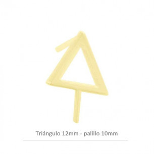 Pendiente de plata  baño...