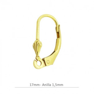 Gancho de ballesta con flor...