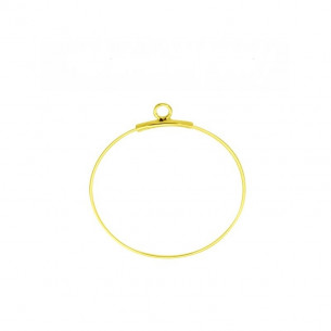 Gold plated Sterling round...