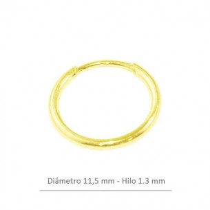 Criolla 11,5mm en plata 925...