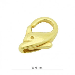 Mosquetón delfín 13x8mm en...