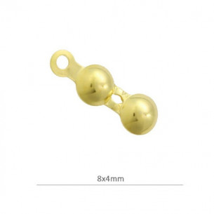 Tapanudo pequeño 8x4mm con...