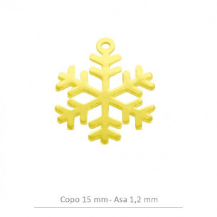 Colgante copo de nieve...