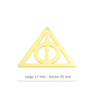 Colgante Triangulo 17mm -...