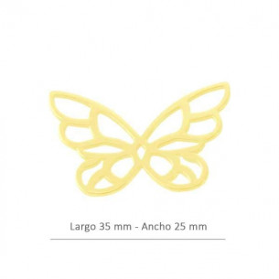 Colgante mariposa largo...