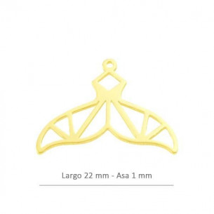 Colgante cola de ballena...