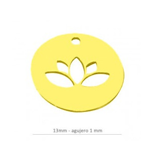 Colgante flor de loto...