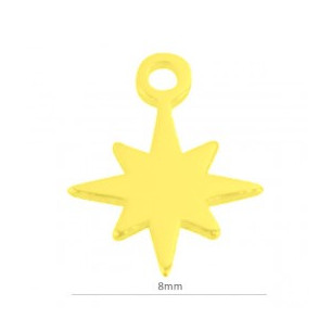 Colgante estrella polar...