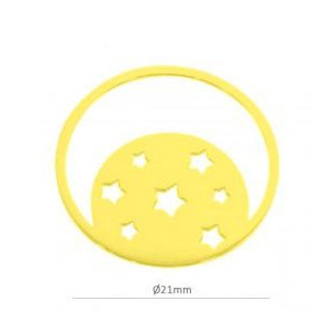 Colgante lunas y estrellas...