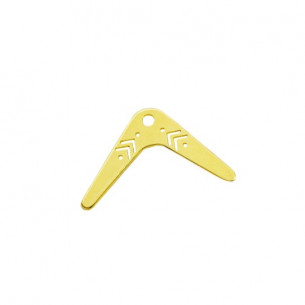 Colgante boomerang con...