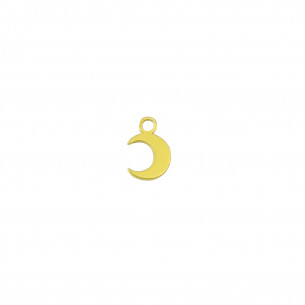 Colgante mini luna 8mm -...