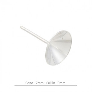 Sterling Silver cone rívoli...