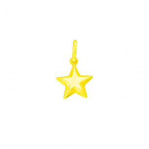 Colgante estrella 13,5mm en...