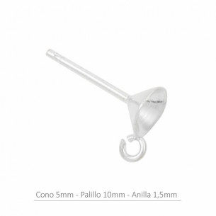Sterling Silver cone 5,5 mm...