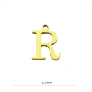 Mini colgante ¨R¨ alto 9mm...