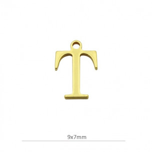 Mini colgante ¨T¨ alto 9mm...