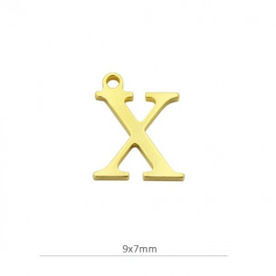 Mini colgante ¨X¨ alto 9mm...