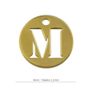 Colgante redondo 8 mm...