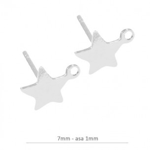 Sterling Silver star 7 mm...