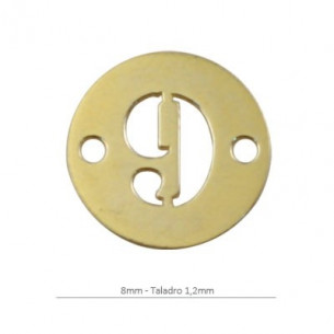 Entrepieza redonda 8 mm...