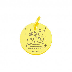 Colgante horóscopo acuario...