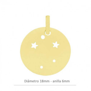 Colgante constelación Libra...