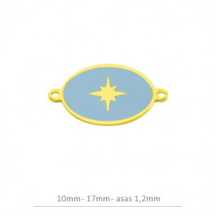 Entrepieza azul estrella 17...