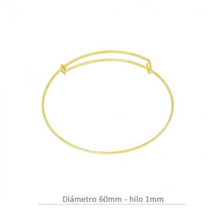 Bracelet régables 62mm rond...