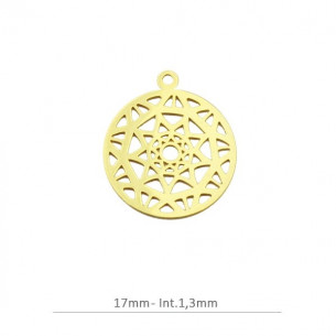 Gold plated Sterling silver...