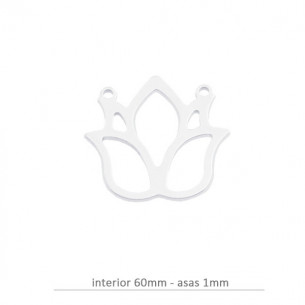 Colgante tulipan ancho 16mm...